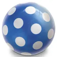 Pöttyös BioBall gumová lopta 15 cm v rôznych variantoch - Mondo Toys