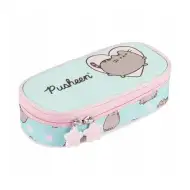 Pusheen modrý oválny peračník 23x9,5x6 cm
