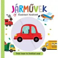 Puzzle pre najmenších - Vozidlá detská kniha