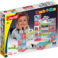 Quercetti: Cuboga 70-dielna stavebnica guľôčkovej dráhy