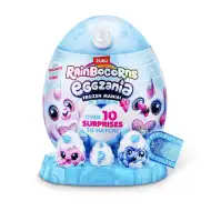 Rainbocorns Eggzania prekvapivé vajíčko s interaktívnym plyšákom – zimní kamaráti