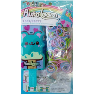 Rainbow Loom: Auto Loom začiatočnícka sada na výrobu gumičkových náramkov
