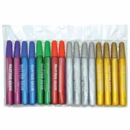 Sada trblietavého lepidla s rôznymi farbami 16x13ml