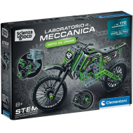 Science &amp; Play: Mehanics zostaviteľný X-Treme motokros - Clementoni