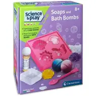 Science&amp;Play: Sada na výrobu mydla a kúpeľových bômb - Clementoni