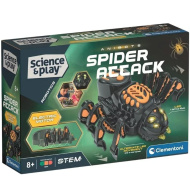 Science &amp; Play: Útočný robotický pavúk – hracia súprava - Clementoni