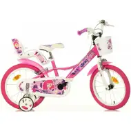 Sfera Fairy ružový bicykel vo veľkosti 16 - Dino Bikes bicykel