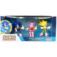 Sonic ježko 3-dielna sada figúrok - Comansi