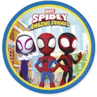 Spidey 8-dielna sada papierových tanierov 23 cm
