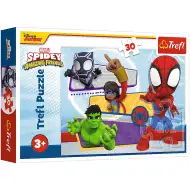 Spidey a jeho priatelia 30-dielne puzzle - Trefl