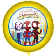 Spidey okrúhly fóliový balón 46 cm