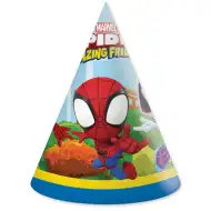 Spidey párty klobúk 6 ks set