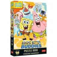SpongeBob v štvorcových nohaviciach Najlepší priatelia z Bikinového dna 1000-dielne Premium plus kvalitné puzzle - Trefl