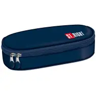St.Right Navy Blue oválny peračník PC01 23x9,5x6cm