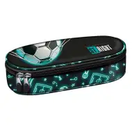 St.Right Neon Football oválny peračník PC01 23x9,5x6 cm