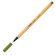 Stabilo: Point 88 liner s hrotom 0,4 mm v machovo zelenej farbe
