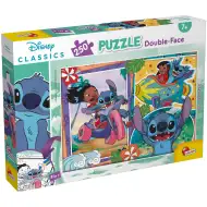 Stitch 2 v 1, 250-dielikové puzzle a omaľovánka 50x35 cm - Lisciani