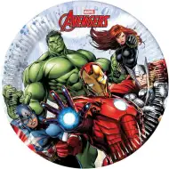 Súprava papierových tanierov Avengers 8 ks, 20 cm