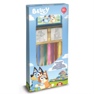 Súprava pečiatok Bluey s fixkami, 9-dielna – Multiprint
