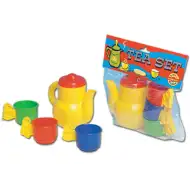 Farebná čajová sada pre 3 osoby - D-Toys