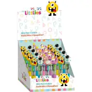 The Littlies: 4-farebné mini guľôčkové pero rôzne druhy 1 ks