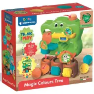 Think&amp;Fun: Magický farebný strom s mäkkými loptičkami logická hra - Clementoni