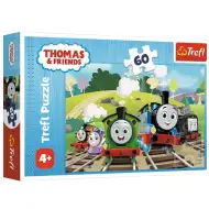 Thomas a parný rušeň 60-dielne puzzle - Trefl
