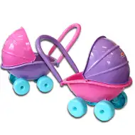 Hlboký kočík pre bábiky - D-Toys