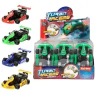 Turbo Racers motokára pretekárske auto v rôznych variantoch 1 ks