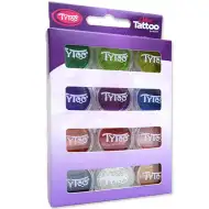 TyToo: Sada trblietavých práškov základné farby 12x2,5 ml