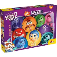 V hlave 2 2 v 1 puzzle a omaľovánka 250 ks 50x35 cm - Lisciani