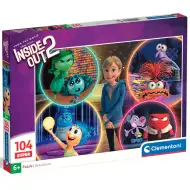 V hlave 2 kolobeh emócií 104-dielna puzzle - Clementoni