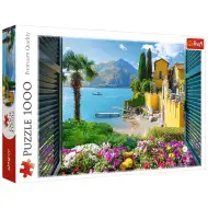 Výhľad na jazero Como 1000-dielikové puzzle - Trefl