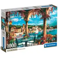 Výhľad na jazero Como 1000-dielne HQC puzzle - Clementoni