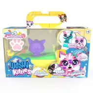 Washy Friends: Color Reveal Kúpeľ mačičky s vaňou a doplnkami - Pinki