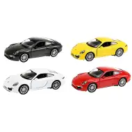 Welly: Model kovového autíčka Porsche 911 Carrera S v rôznych verziách, 11 cm