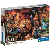 Zvieratá compact 1000-dieliková puzzle - Clementoni