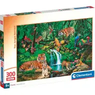 Zvieratá džungle 300-dielne Super puzzle - Clementoni