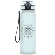 Ars Una:  800ml Matná svetlomodrá fľaša bez BPA