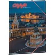 Ars Una: Citylight Budapest A/4 gumový zakladač