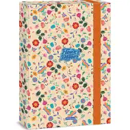Ars Una: Flower Power box na zošity s kvetinovým vzorom A/4
