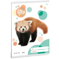 Ars Una: Milé zvieratká - Červená panda čistý zošit A/5 20-32