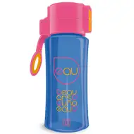 Ars Una: Ružovo-modrá fľaša bez BPA 450ml