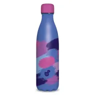 Ars Una: Spotted blue dvojstenná kovová fľaša 500 ml