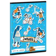 Ars Una: Wheelz linajkový zošit pre 2.ročník A/5 16-32