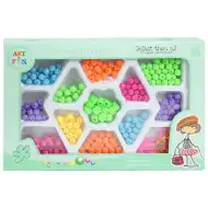 Art&amp;Fun: Set na výrobu šperkov 100+ farebných guľovitých perál