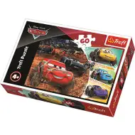 Autá 3: Blesk McQueen a jeho priatelia 60 ks puzzle -  Trefl