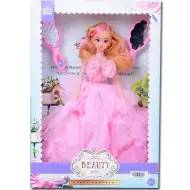 Bábika princezná v ružovom oblečení 30 cm