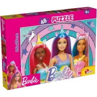 Barbie magický jednorožec 48-dielne puzzle 35x25 cm – Lisciani