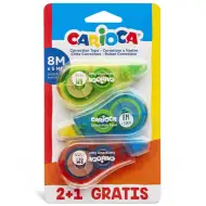 Carioca: Korektor 2+1ks 8mx5mm